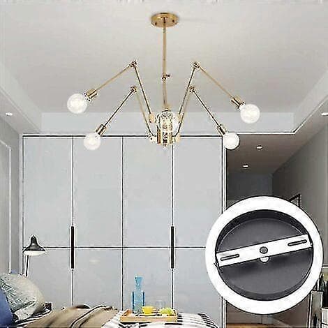 10 stk. 95 mm Loftlampe Monteringsbeslag Pendellampe Tilbehør Loftlampe Baseplade Loftlampe Panel Panelbeslag [DB]