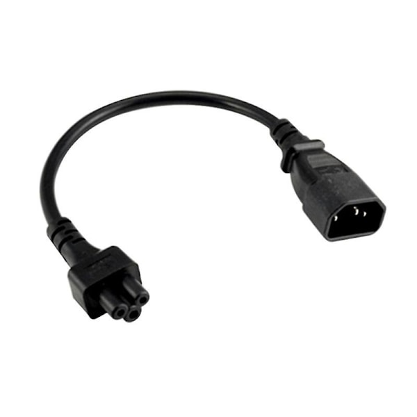 IEC 320 C5 Hunn til C14 Hann Adapterkabel C5-C14 Forlengelseskabeladaptere [Db]