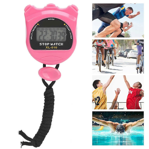 Stoppur Färgglad Vattentät Droppsäker Bekväm Elektronisk Sport Stoppur Timer-YuJia {Db}