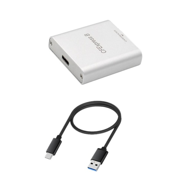 Ph862 Cfexpress Cfe -kortinlukija + tyyppi-a - tyyppi-c -kaapelipaketti Usb3.1 Gen 2 10gbps -kortinlukija Z6/z:lle