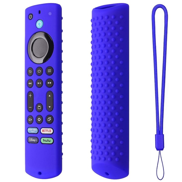 Case Fire Stick 4k 2023/fire 55" 4serie 4k Remote Cover estävälle laatikkolaukkulle Likaantumista estävä suojus [DB] Blue