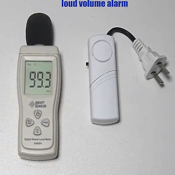 2 st Strömfel Alarm, automatisk Strömfelvarnare, 80db LED-indikator Smart Alarm Varningssiren (behöver AAA-batteri, ingår ej [DB]