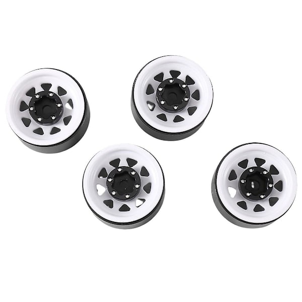 1 In Beadlock Felg Negativ Offset 3.78mm Nav For 1/18 1/24 Rc Crawler Bil Axial Scx24 Ax24 Trx4m Fcx24,6