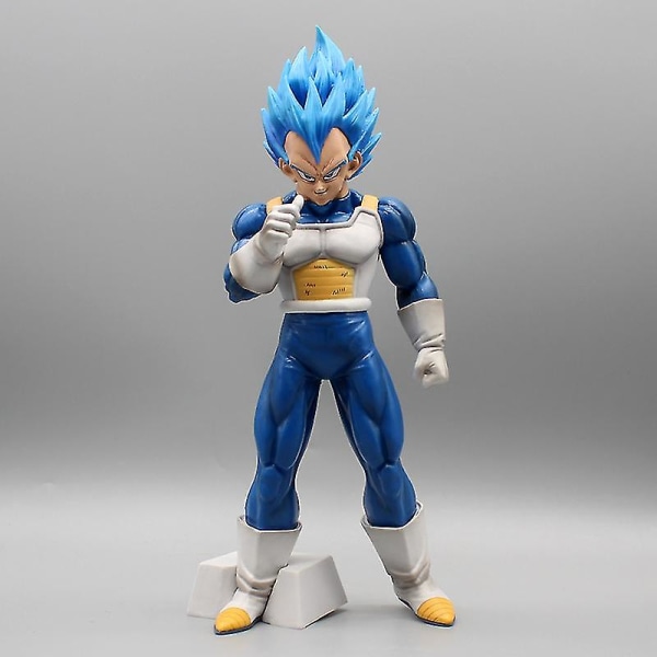 27cm Dragon Ball Z Majin Vegeta Anime-hahmo Itsetuho Dbz Super Saiyan Action-figuurit Pvc-patsas Figuurimalli Lelut Lahja Db With retail box 30cm with base4