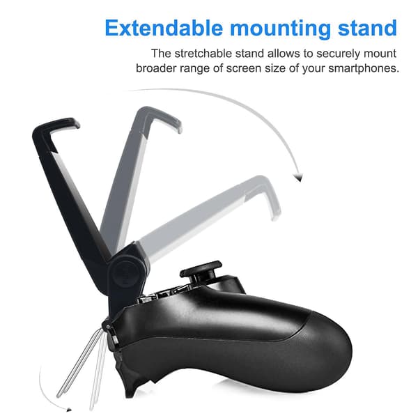 Mobiltelefonholder til PS4-controller