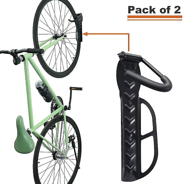 Cykelhängare, 2-pack Tungviktscykelväggkrokfäste {DB}