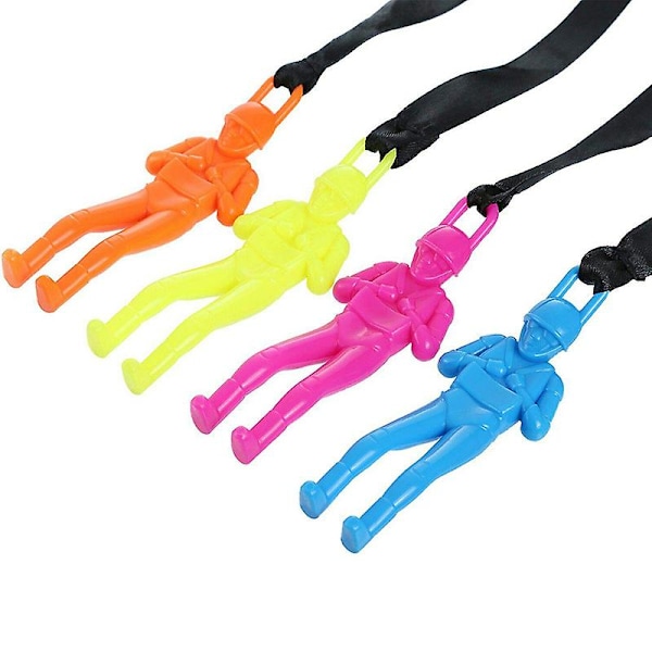 Handkastande Mini Soldat Kamouflage Fallskärm För Barn Utomhusleksaker Spel Pedagogisk Db 4 Colors
