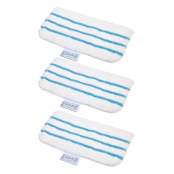 5-pakks Moppeputerstatninger for Black + Decker Dampmopp FSM1610/ FSM1630 Vaskbare Moppeduter Tilbehør [DB] 3 pcs