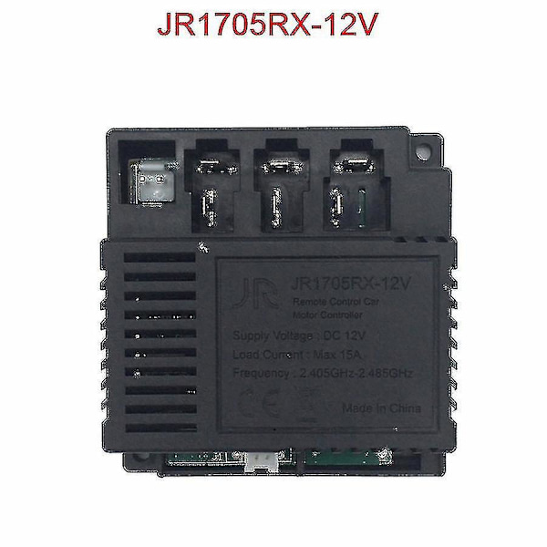 Jr-rx-12v Elektrisk Barnebil Bluetooth Fjernkontrollmottaker, Myk Start Kontroller Jr1958r [DB] HY 12V Full set