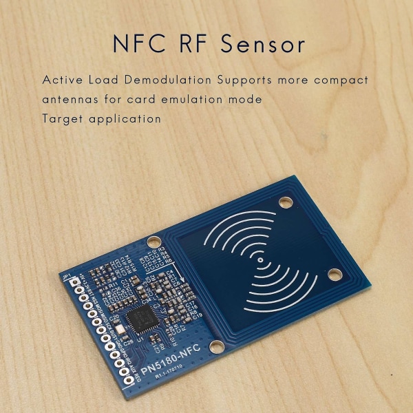 Pn5180 Nfc Rf-sensor Iso15693 Rfid Högfrekvens Ic-kort Icode2 Läsare Skrivare