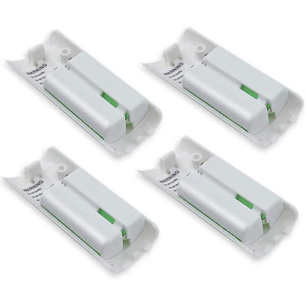 4-pack Laddningsbara Batteripack för Wii och Wii U Fjärrkontroll 2800mAh [DB]