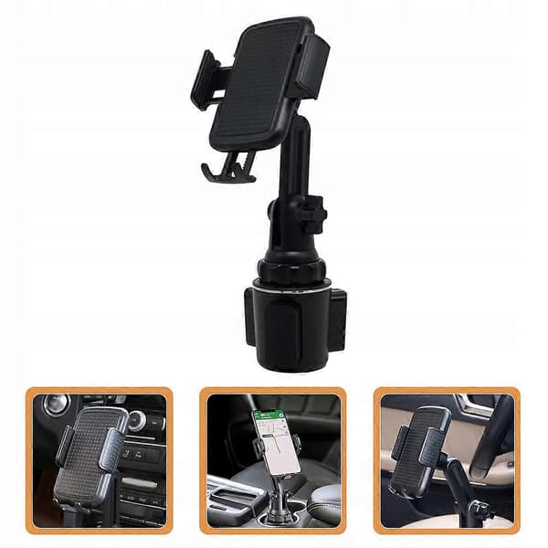 Mukiteline Matkapuhelinpidikkeet Autoteline [DB] black