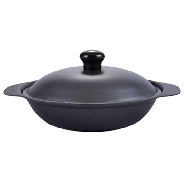 Brännresistent gjutjärnsgryta, non-stick, speciell gjutjärnsgryta för hemmet