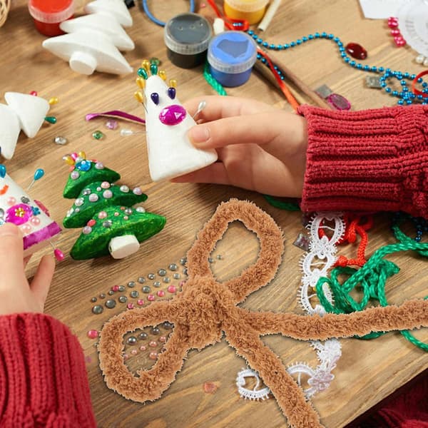 Chenille Stængler Snoede Pinde til DIY Håndlavet Håndværk 10 Stk. Assorterede Farver[DB]