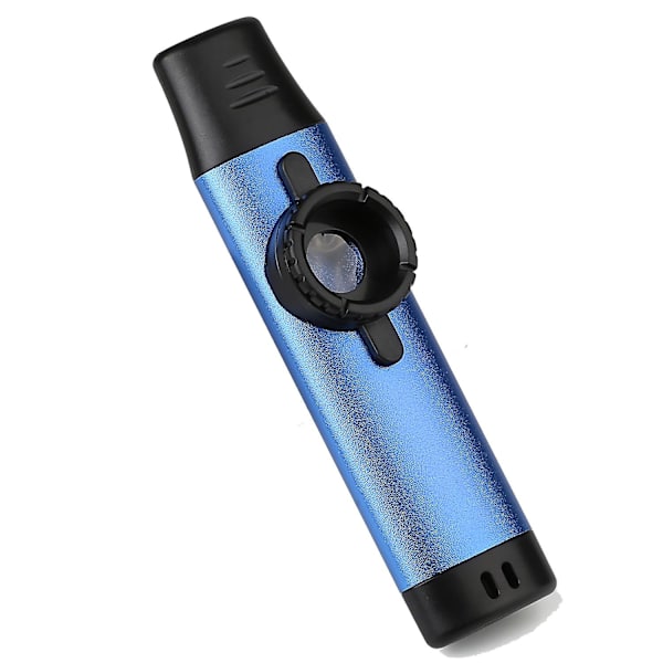 Metal Kazoo Instrument Træ Membran Mund Musik Gave God Til Ukulele, Violin, Guitar, Klaver, Blå