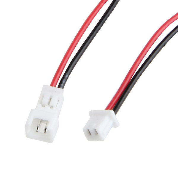 20 par Micro Jst Ph 1.25 2-polet Han- og Hun-stikkontakt med ledninger 100mm [DB]