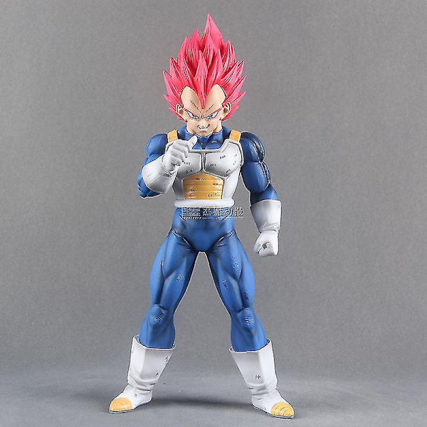 27cm Dragon Ball Z Majin Vegeta Anime Figur Självförstörelse Dbz Super Saiyan Actionfigurer Pvc Statyett Figur Modell Leksaker Present Db NO box 30cm High quality2