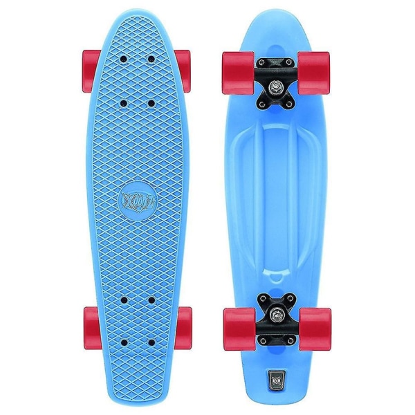Xootz Retro PP Skateboard Blue Db