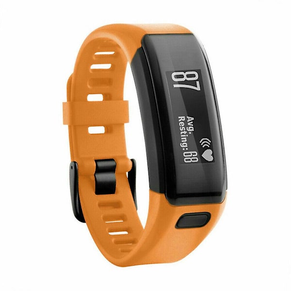 Silikon Armband Remmar Ersättning Kompatibel med Vivosmart Hr [DB] Black