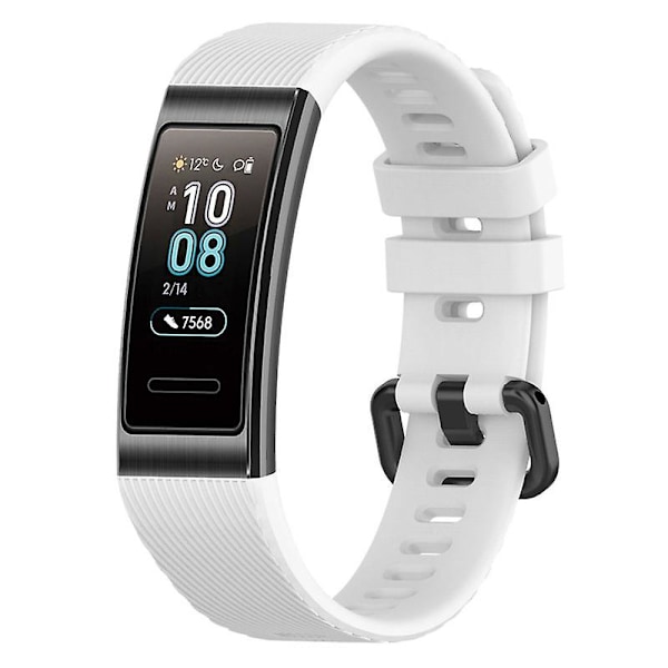 Slidstærkt Anti-fingeraftryk Smartwatch Rem til HUAWEI Band 3/3 Pro/4 Pro [DB] Orange
