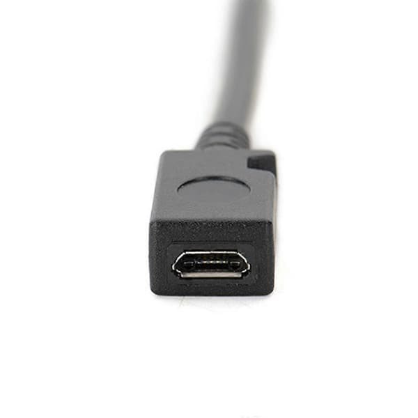 5' Micro USB Hunn til Mini USB Hane Adapterkabel for GPS Mobiltelefon MP4 db
