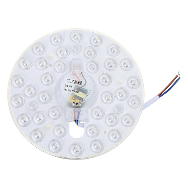 Runda LED-paneler för infälld belysning, ersättningsmodul för LED-lampor, cirkulär LED-panel, glödlampa för hem och kök [DB] 12W