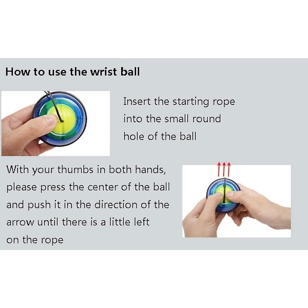 Illuminated Wrist Power Ball [db]