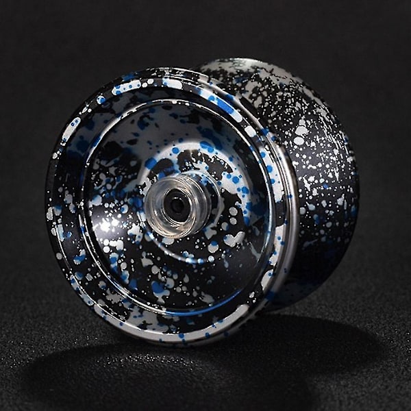 Profesjonell Yoyo for barn, gutter, responsiv Yoyo baller, gave til barn db Black Blue Silver Dot