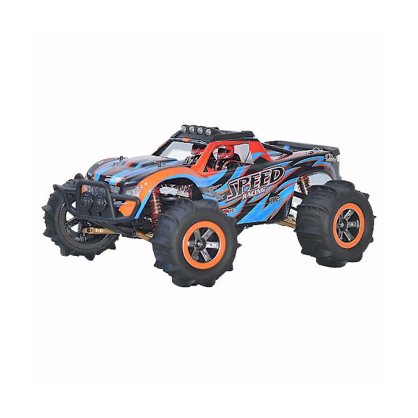 4 stk 110mm Padle Dekk Snø Sand Dekk Hjul For Xinlehong 9125 9116 9155 144001 124019 104009 Rc C [DB] BlackOrange