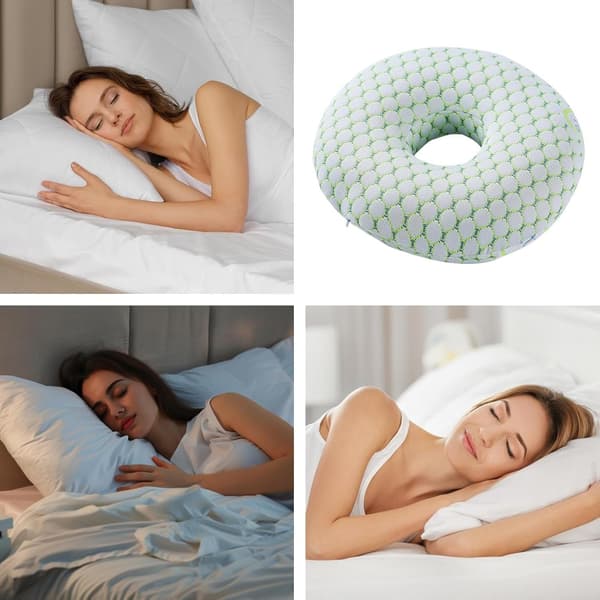 Ørepude | Ørepiercing Nakkestøtte - Blød og Ergonomisk Ørepude (DB)