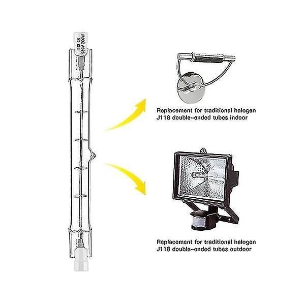 R7s halogenlampe 118mm 200w 230v halogenstav R7s halogenlampe R7s dimbar halogenlampe L [db]