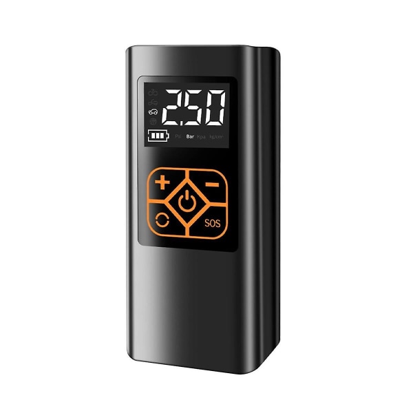 Bærbar bil luftkompressor 4000mah digital display elektrisk dæk oppumpningspumpe til Mo