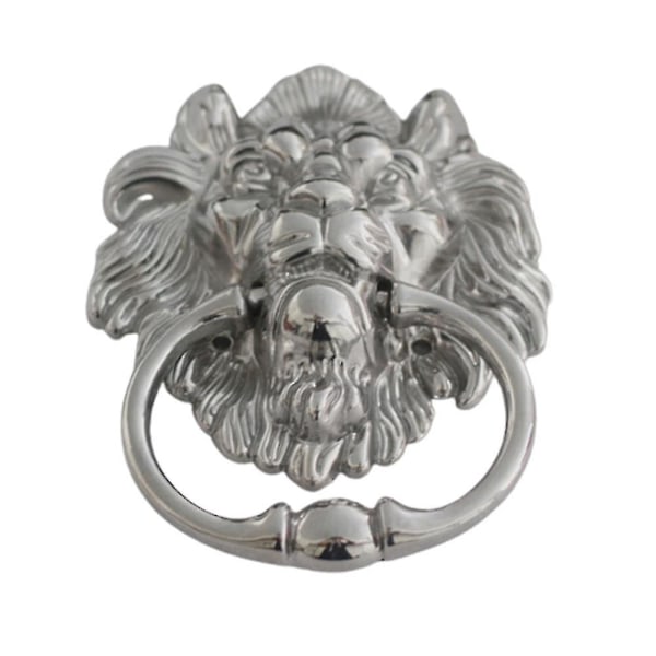 Chrome Drop Pull Ring Lion Head Barstool/dining Chair/furniture Knocker Handle [Db]