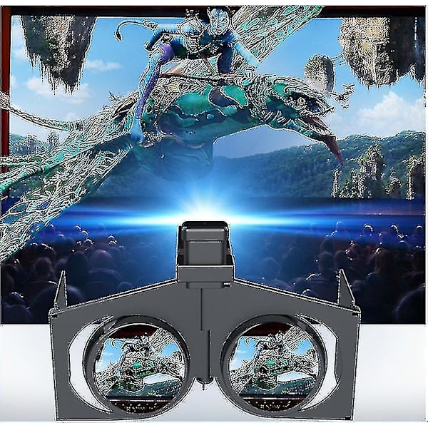 Nopea toimitus Kannettava Taittuva Virtuaalitodellisuus Säädettävä Elokuvapeli 3d Vr-Lasit Puhelimeen {DB}