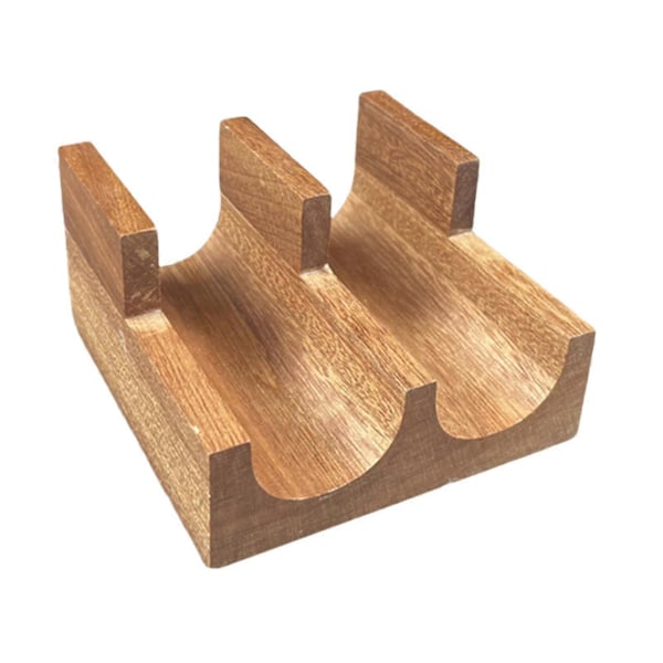 Treholder for Sushi, Serveringsfat for Sushi, Serveringsfat Stativ, Taco Stativbrett for Samlinger Restaurant [DB] Wood 2 Grid