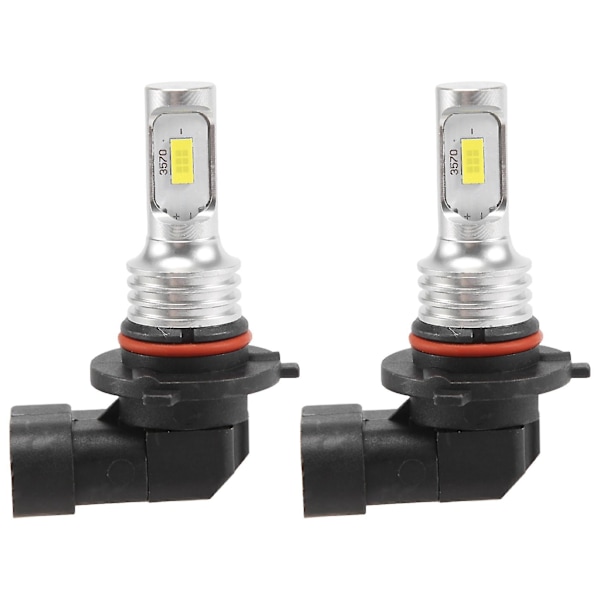 9005 Hb3 Led Strålkastare Glödlampor Kit Helljus 35w 4000lm 6000k Vit Hög Effekt {DB} Black