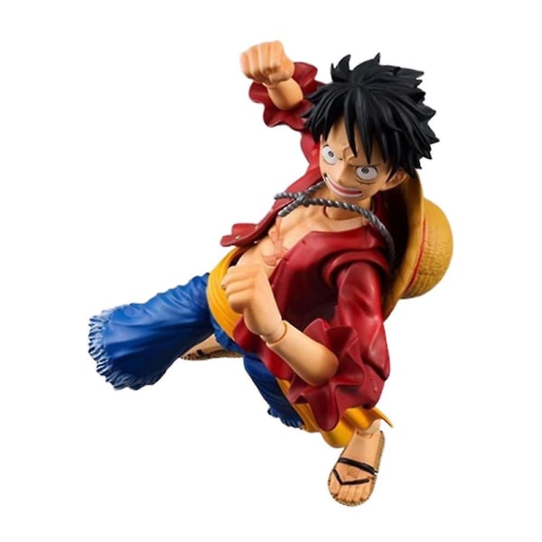 Anime One Piece Monkey D. Luffy Actionfigur Samleobjekter PVC-modell Variabel Action Dukker Leker Fans Gaver Db