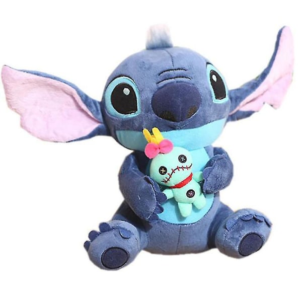 DB Hot Kawaii Stitch Plysj Dukker Leker Anime Lilo & Stitch Fylt Dukke Søt Stich Plysj Dukke Barn Bursdagsgave Barn Leker A