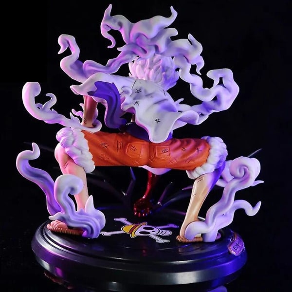 Ny One Piece Luffy Gear 5 Anime Figur Sun God Nikka Pvc Action Figurine Statue Samlarmodell Dockor Leksaker För Barn Present Db Luffy 16cm White