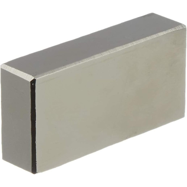 Magnet 40 x 20 x 10 mm tyk N42 Neodym Magnet - 21,7 kg trækkraft (pakke med 1) DB