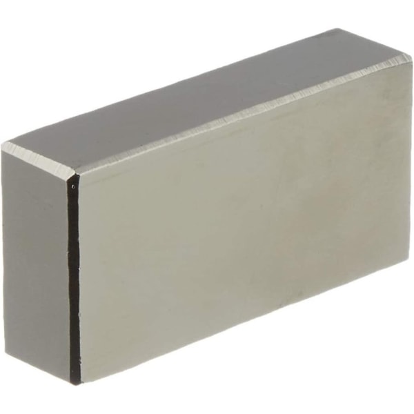 Magnet 40 X 20 X 10 Mm Tykk N42 Neodym Magnet - 21,7 Kg Trekkraft (Pakke Med 1) DB