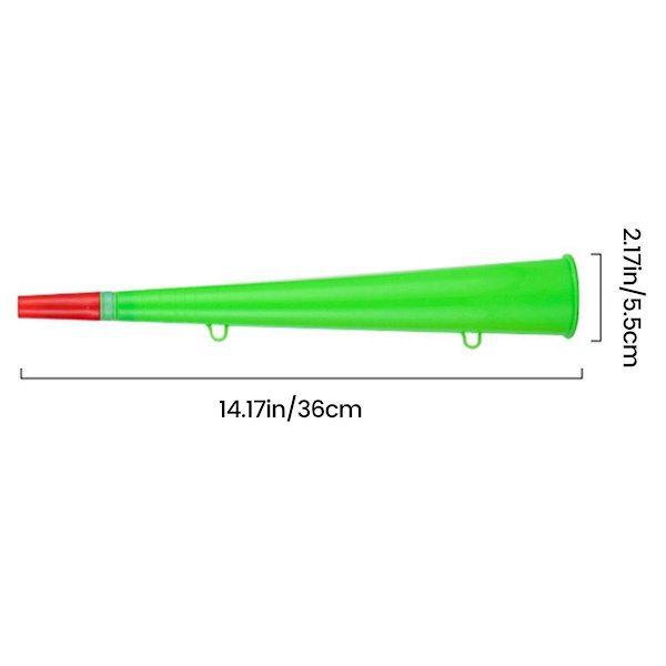 12 st Stadium Horn Fotbollsupporter Horn Trumpet Plast Sport Event Hejarprops db as shown