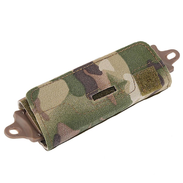 Tartic Hjälmtillbehör Väska Rail Motviktficka för OPS/FAST/BJ/PJ/MH med Block [DB] Camouflage