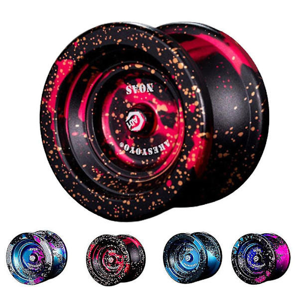 Professionell Yo-yo Tävling Aluminiumlegering Metall Yo-yo Spel Responsiv Yoyo Leksak Barn Present db C