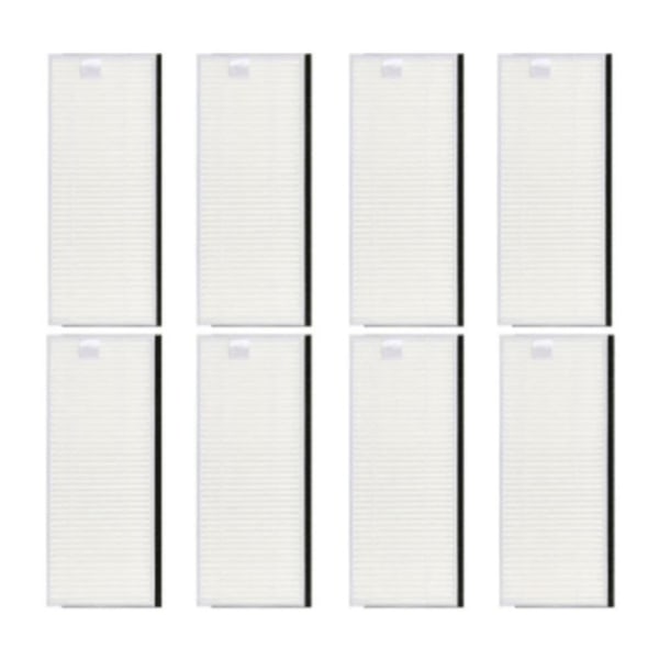 8 stk. Hepa-filter reservedele til Deebot Ozmo U2 / U2 Pro robotstøvsuger reservedele [DB]