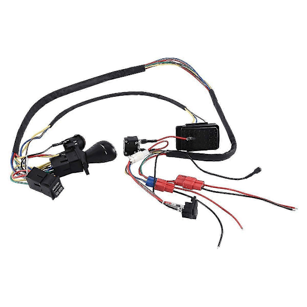 Børne Elbil DIY Modificerede Ledninger Og Switch Kit, Børne Elbil 4wd Ride On Legetøj Tilbehør [DB]