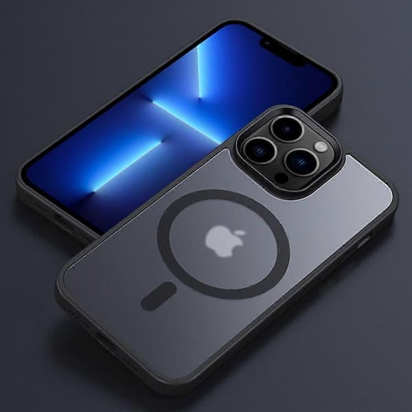 iPhone 13 PRO MAX -suojakuori MagSafella [DB] BLACK iPhone 13 PRO MAX