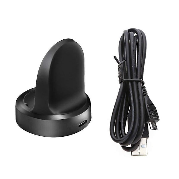 Laderdokk for Samsung Galaxy Watch SM-R800 SM-R810, Trådløs Lading med USB-kabel [DB]