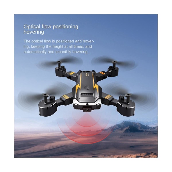 8k Hd enkelkamera Drone Fjärrkontroll Flygplansleksaker med automatisk hinderundvikande funktion F