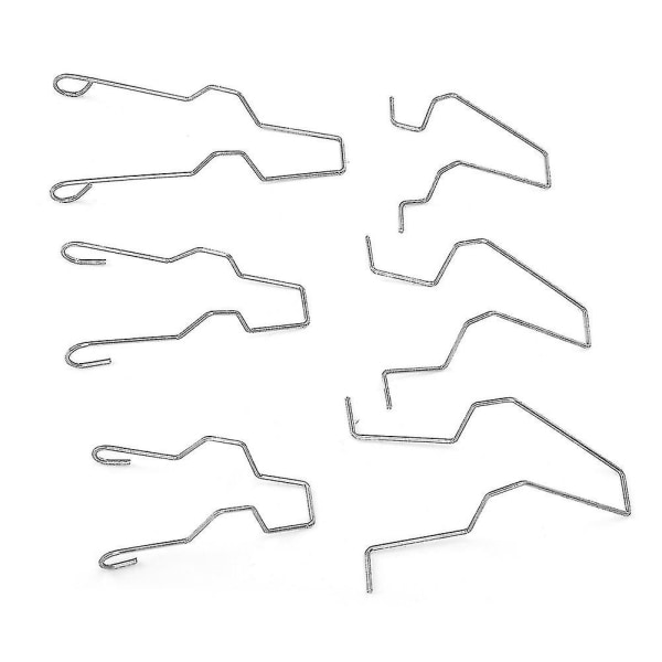 6-pack fjäderklämma för strålkastare med stålfäste för H1/h3/h4/h7 [DB]